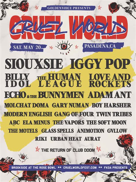 Cruel world festival 2023. Things To Know About Cruel world festival 2023. 